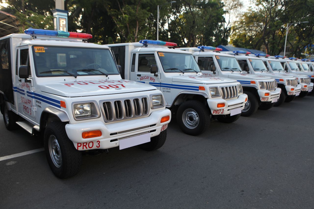 PNP Patrol Jeep Mahindra Enforcer